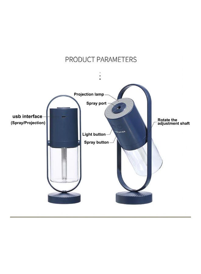 AnneFish 360-Degree Movable Humidifier With Projection Lamp Blue  - Image 2