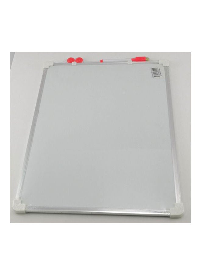 Generic - Two-Sided Magnetic Blackboard With  Aluminum Frame With Pen And Two Magnets Board-2212121010 - Image 1