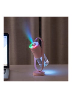 AnneFish 360-Degree Movable Humidifier With Projection Lamp Pink  - Image 2