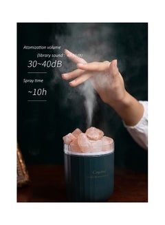 AnneFish USB Rechargeable Crystal Salt Stone Humidifier Green  - Image 2