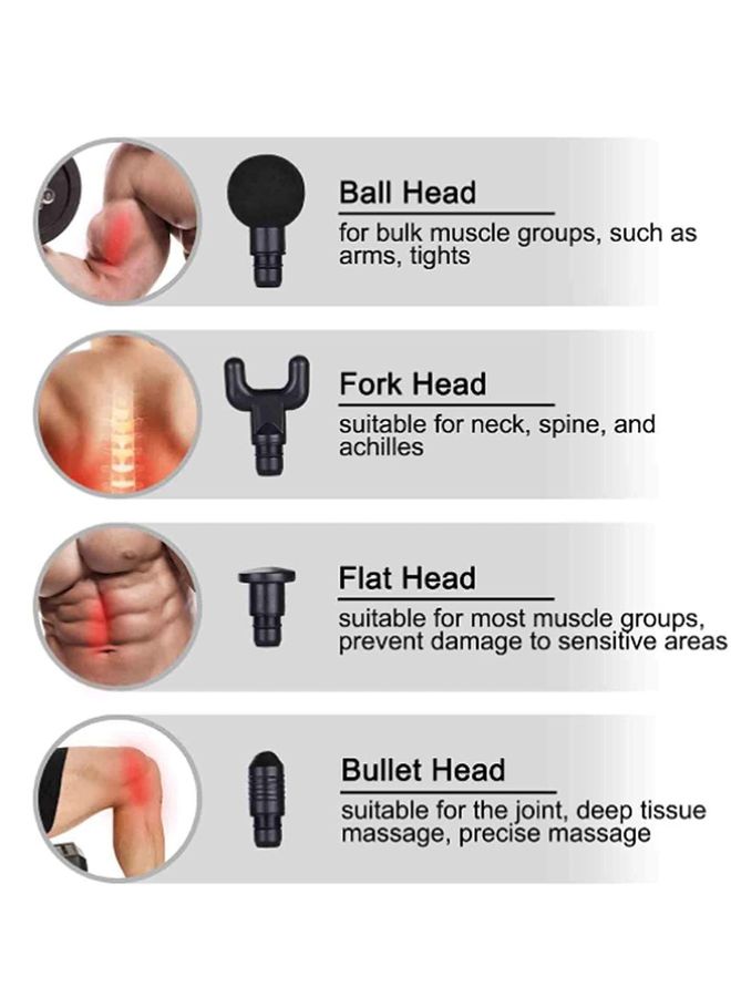 XiuWoo Mini Massage Gun Set For Deep Tissue Relaxation - Image 4