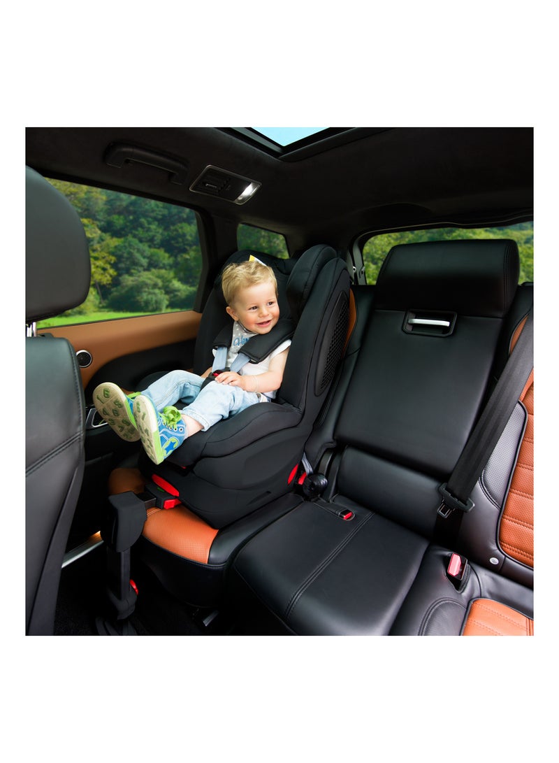 hauck - Varioguard Plus High-quality Material Infant Car Seat With Height-adjustable Backrest Group 0+/1 (0-18Kg), Black Edition - 609163 - Image 1