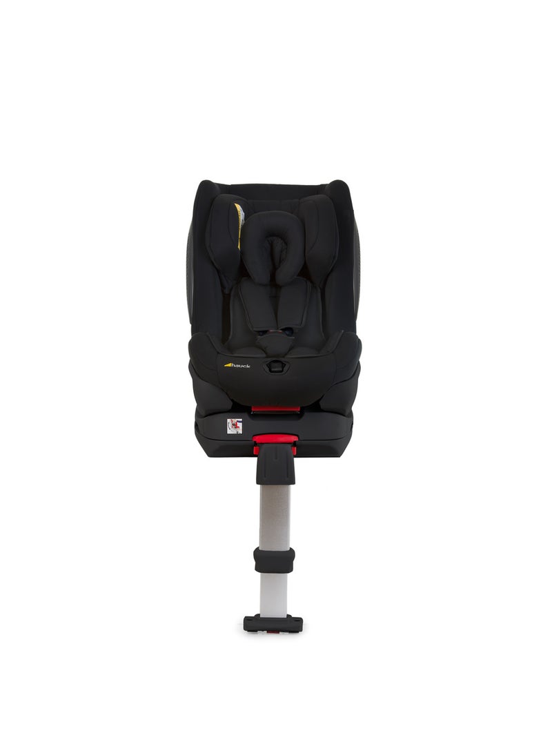 hauck - Varioguard Plus High-quality Material Infant Car Seat With Height-adjustable Backrest Group 0+/1 (0-18Kg), Black Edition - 609163 - Image 1