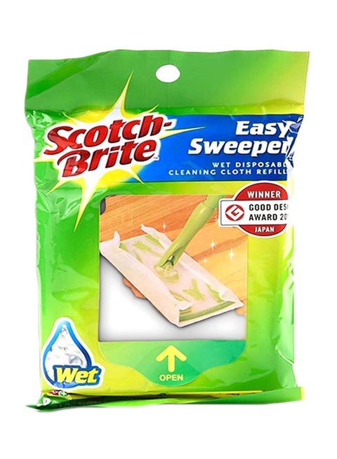 Disposable Cleaning Cloth White 28x21cm