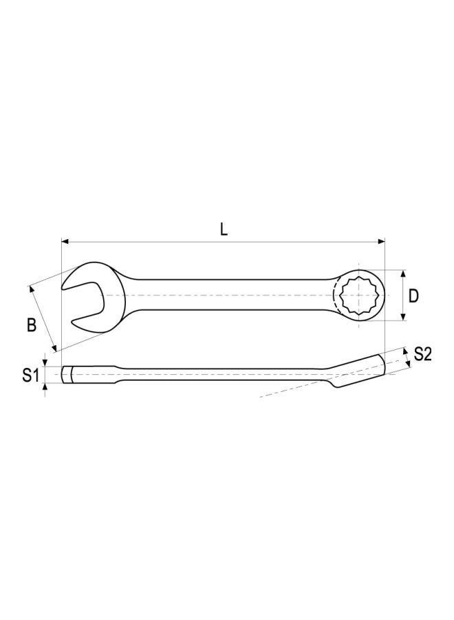 Yato Combination Stubby Wrench Silver - Image 3