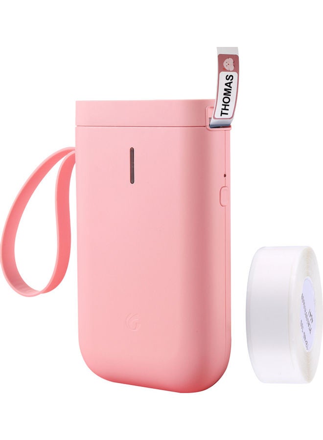 NIIMBOT Portable Wireless Handheld Thermal Label Printer 18.3x4x11.3cm Pink - Image 1