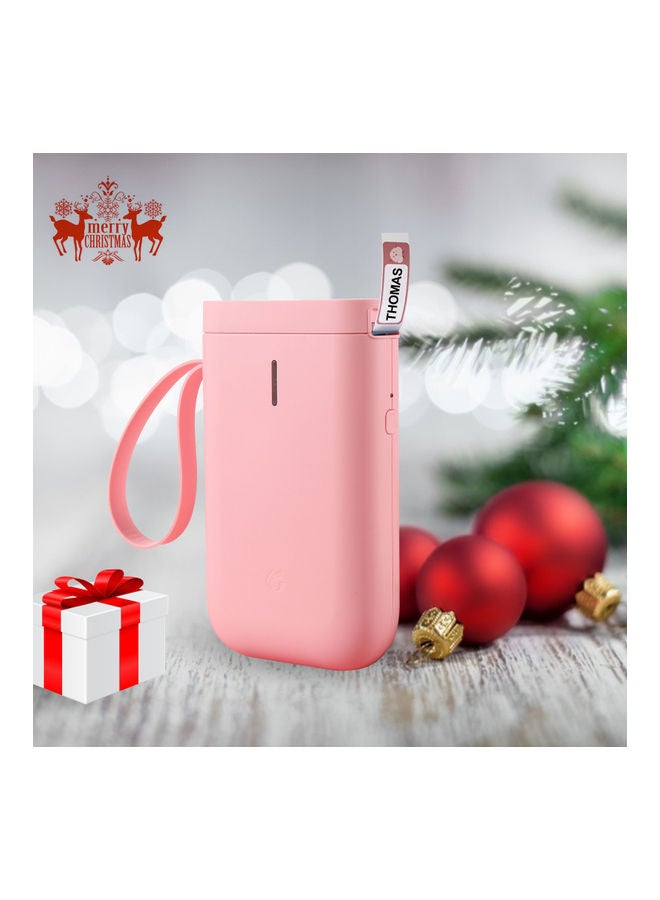 NIIMBOT Portable Wireless Handheld Thermal Label Printer 18.3x4x11.3cm Pink - Image 4