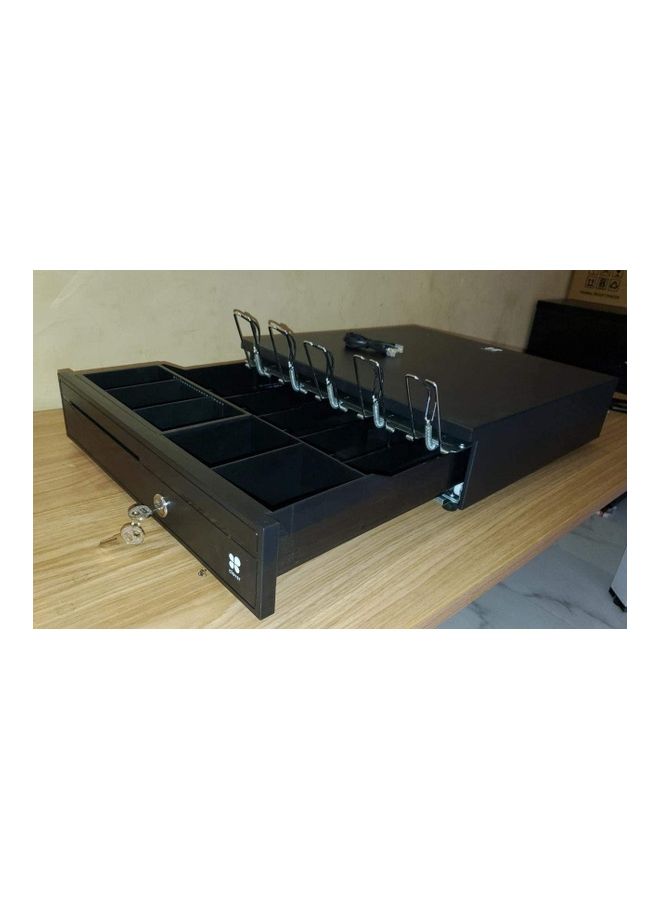 كلوفر درج نقود عالي الجودة أسود - Image 3