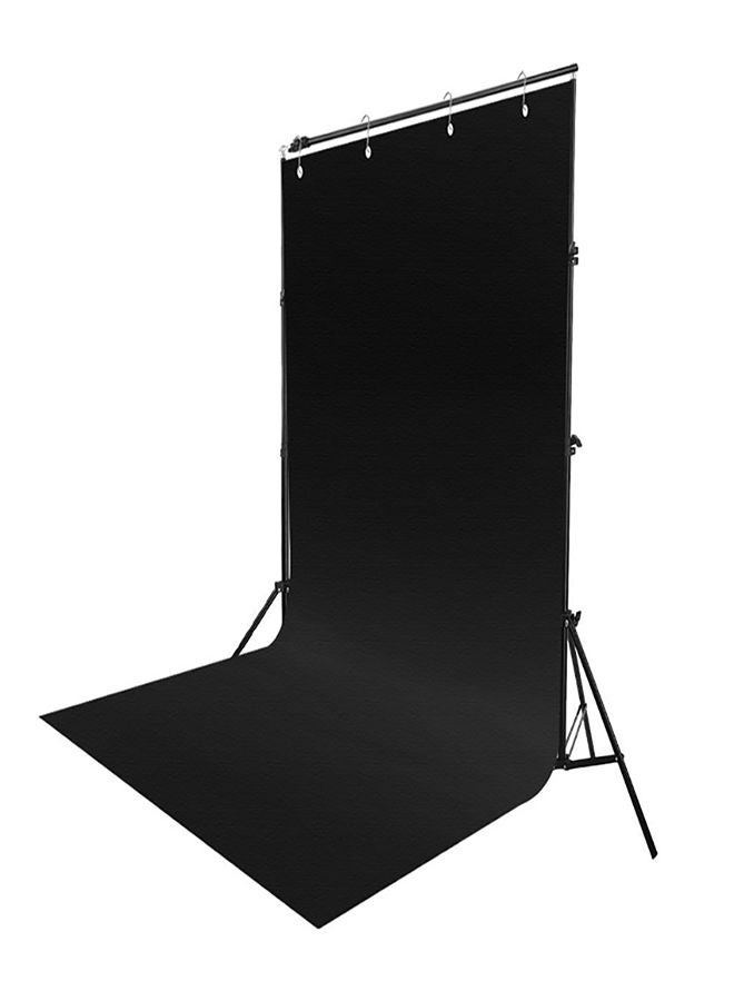 Background With Stand 3x5 meter Black 