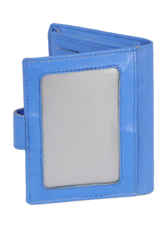 Generic - Solid Pattern Bi-Fold Wallet Blue - Image 1