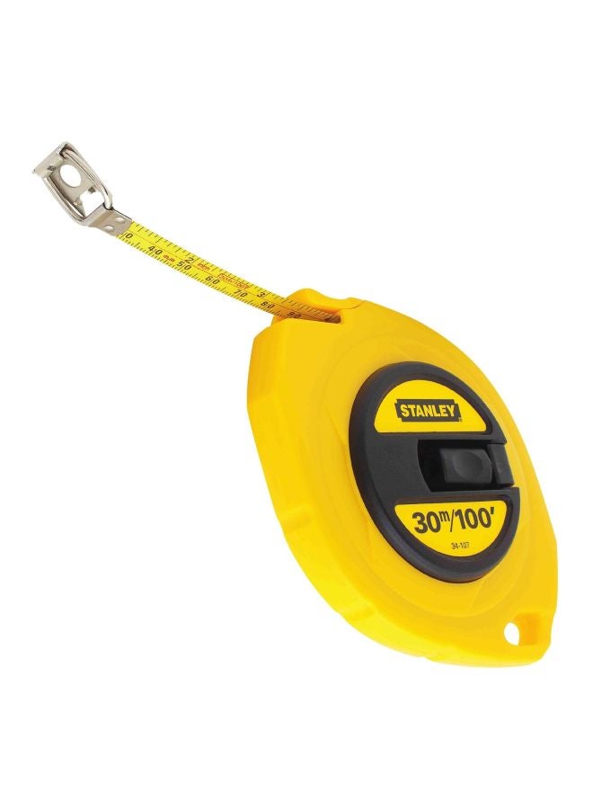 Stanley Closed Case Measuring Tape Yellow/Black 30meter  - Image 2