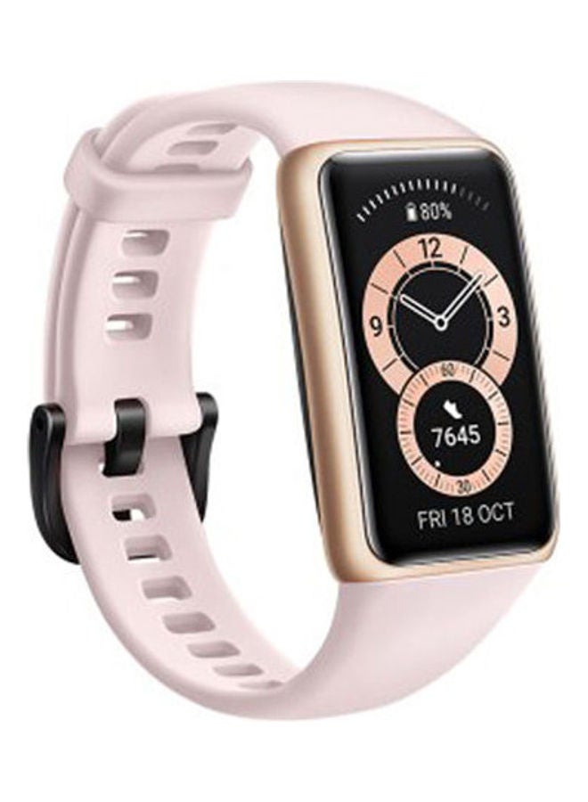 HUAWEI Wrist Band 6 Fitness Tracker Smartwatch Pink  - Image 2