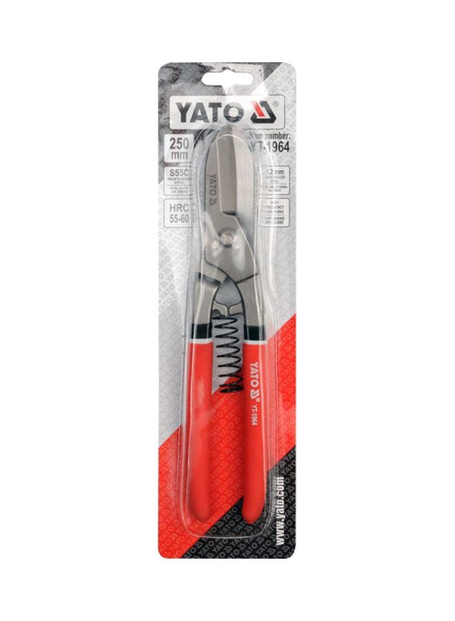 Yato Tin Snipper Red/Silver  - Image 2