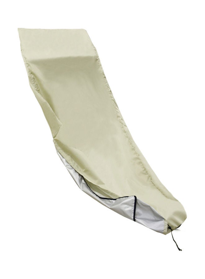Generic Eco-friendly Dust Proof Oxford Cloth Lawn Mower Tractor Cover White