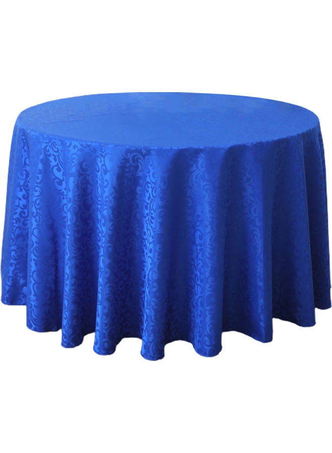 Decorative Polyester Tablecloth Royal Blue - Image 1