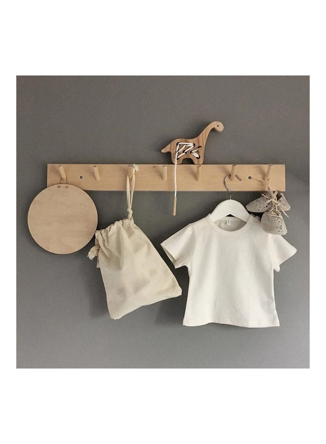 Wooden Hanger Hook Beige