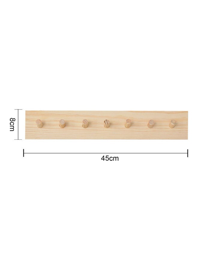 Wooden Hanger Hook Beige