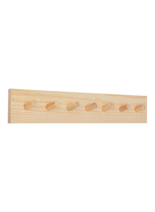 Wooden Hanger Hook Beige