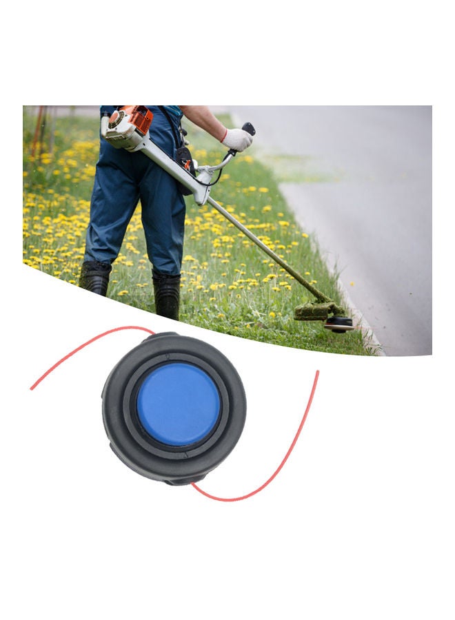 Generic Good Abrasion Tool Nylon Line Trimmer Head Blue/Black  - Image 2