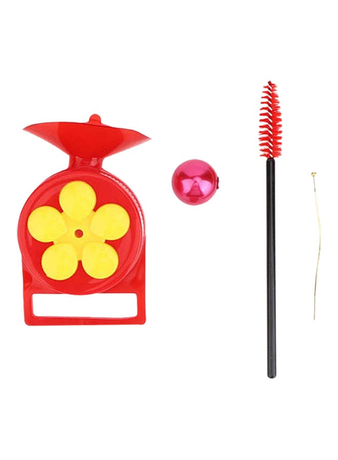 Generic Hanging Hummingbird Feeder with Cleanerbrush Multicolour 