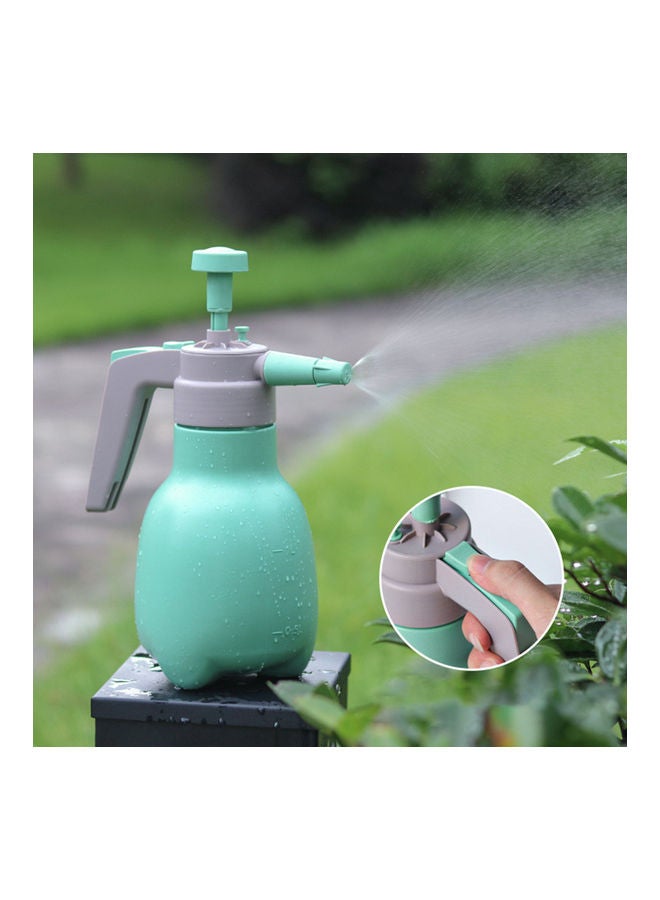 Generic 1L Multifunctional Pressure Type Plastic Household Sprinkling Pot Light Green/Grey  - Image 3