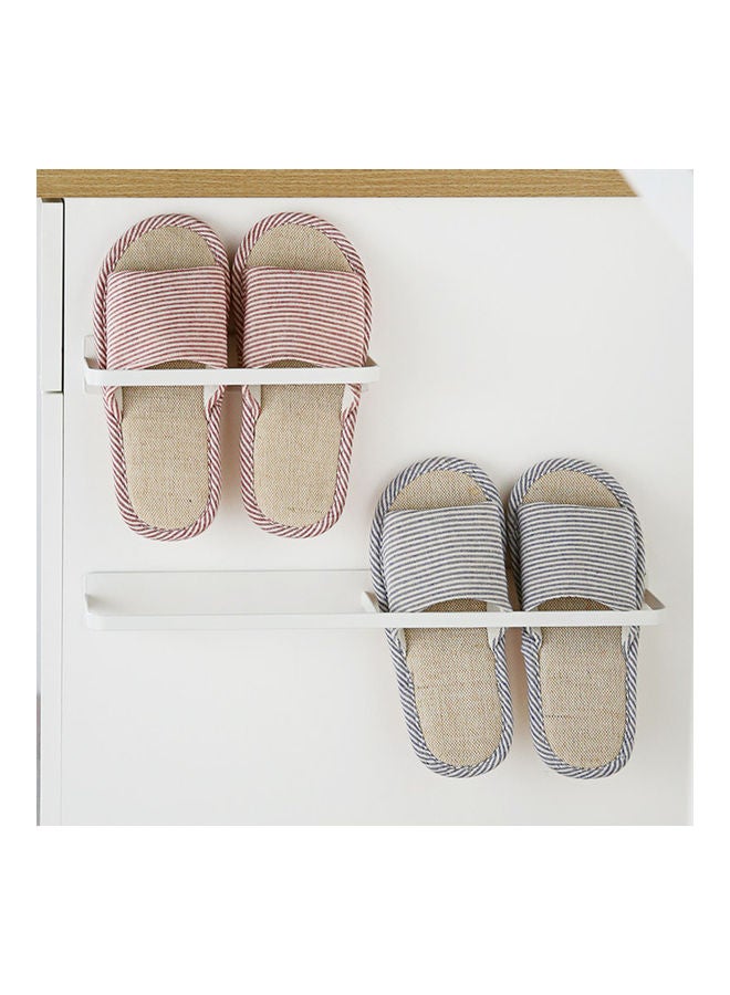 Hanging Space-saving Slipper Rack White  - Image 2