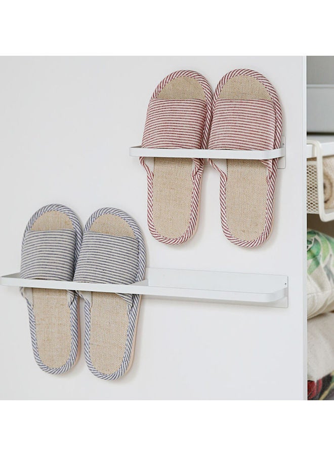 Hanging Space-saving Slipper Rack White  - Image 3