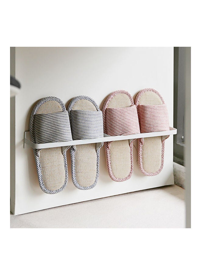 Hanging Space-saving Slipper Rack White  - Image 4