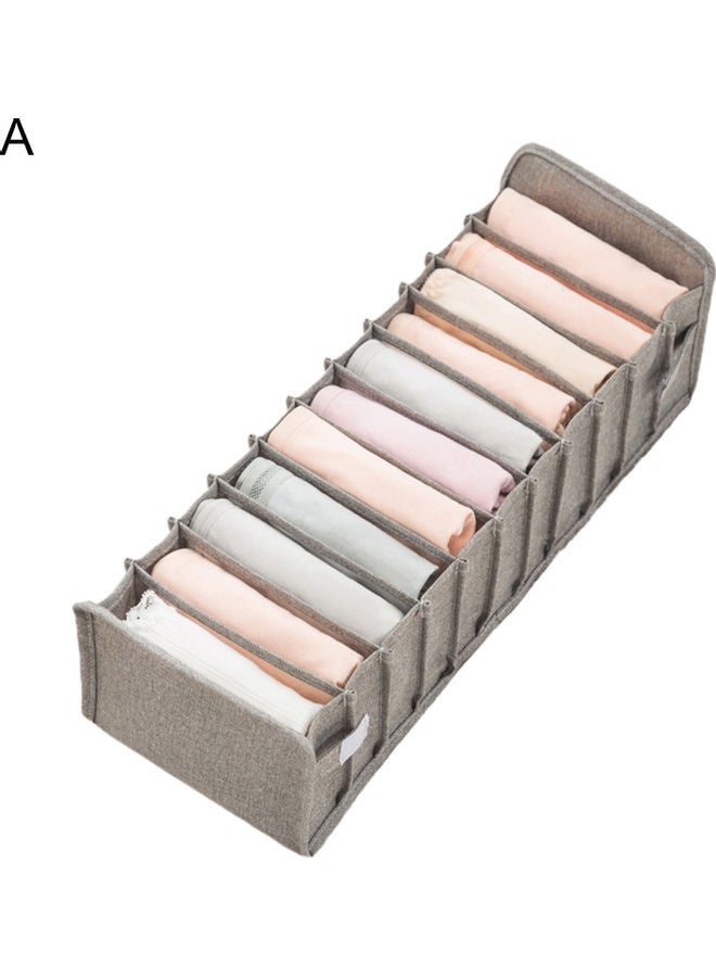 Folding Cloth Organizer Grey  - Image 1