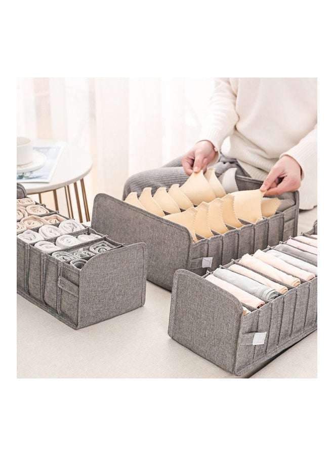 Folding Cloth Organizer Grey  - Image 2