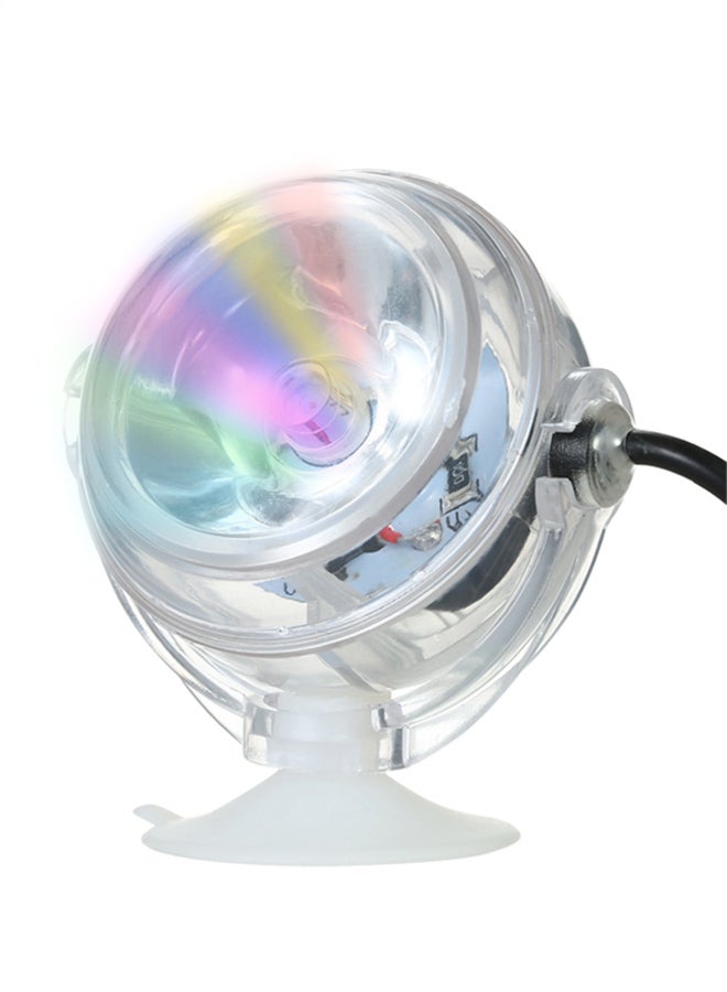 ضوء كشاف LED مقاوم للماء لحوض السمك ألوان متعددة 8x7x8سم - Image 1