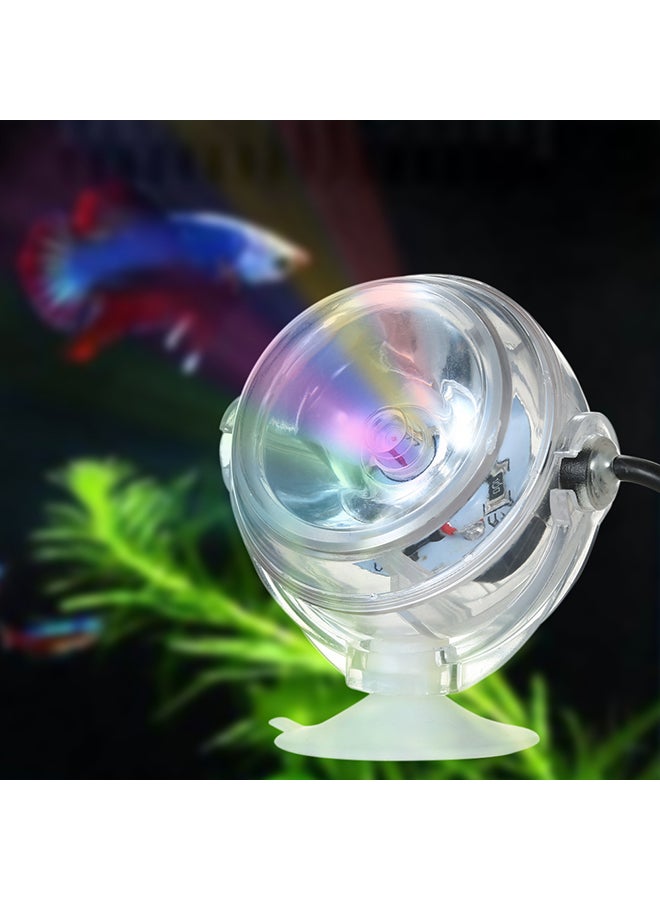 ضوء كشاف LED مقاوم للماء لحوض السمك ألوان متعددة 8x7x8سم - Image 2