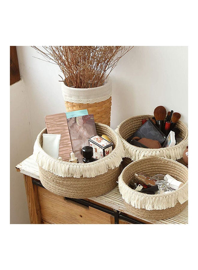 3-Piece Storage Basket Multicolour - Image 4