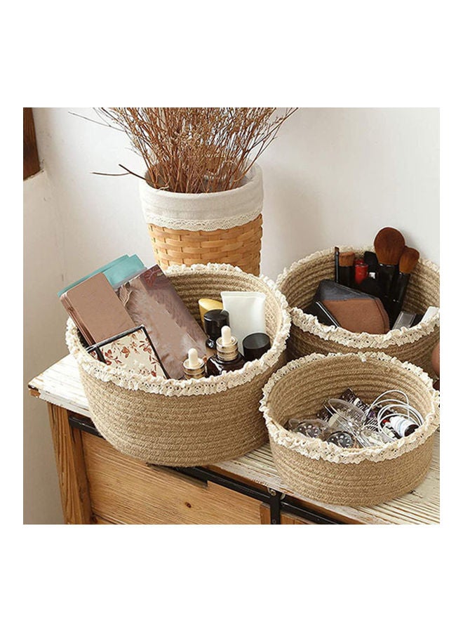 3-Piece Storage Basket Multicolour - Image 5