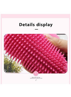 Sharpdo Pet Bathing Brush Rose Red  - Image 3