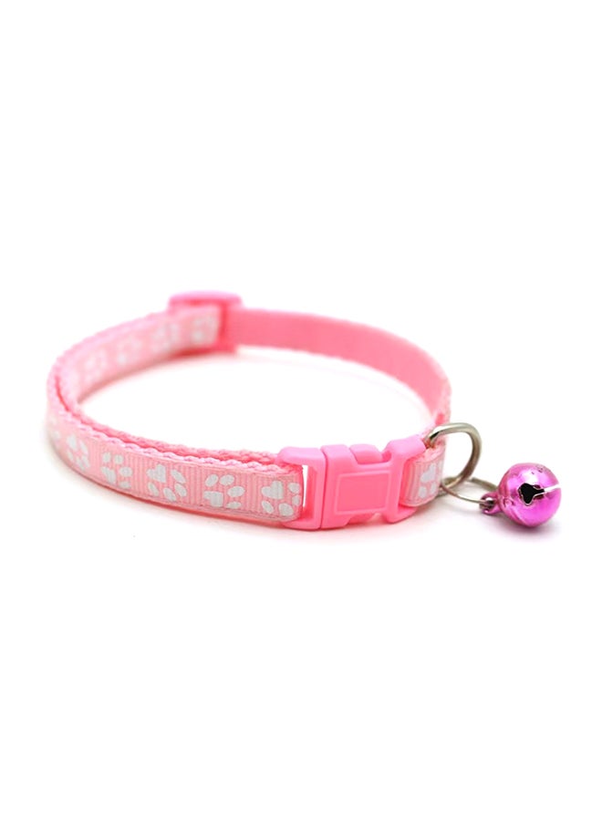 Sharpdo Buckle Collar For Cat Pink/White 32x1cm - Image 1