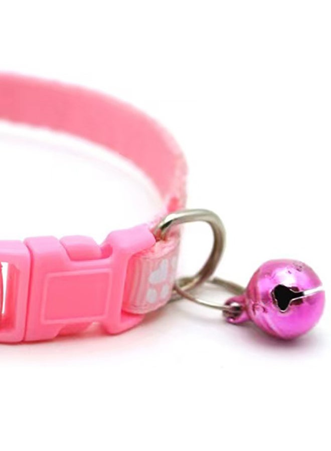 Sharpdo Buckle Collar For Cat Pink/White 32x1cm - Image 5