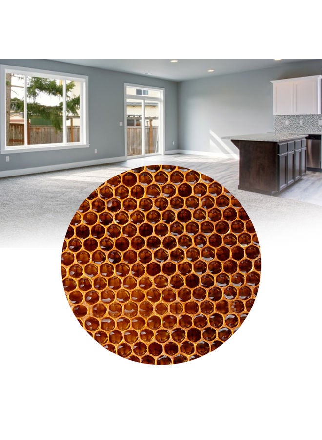 Generic - Honeycomb Pattern Carpet Multicolour 25x20x3cm - Image 1