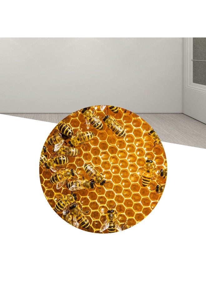 Generic - Honeycomb Pattern Carpet Multicolour 25x20x3cm - Image 1