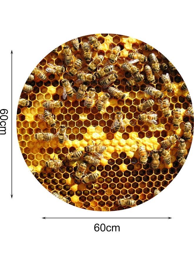 Generic - Honeycomb Pattern Carpet Multicolour 25x20x3cm - Image 1