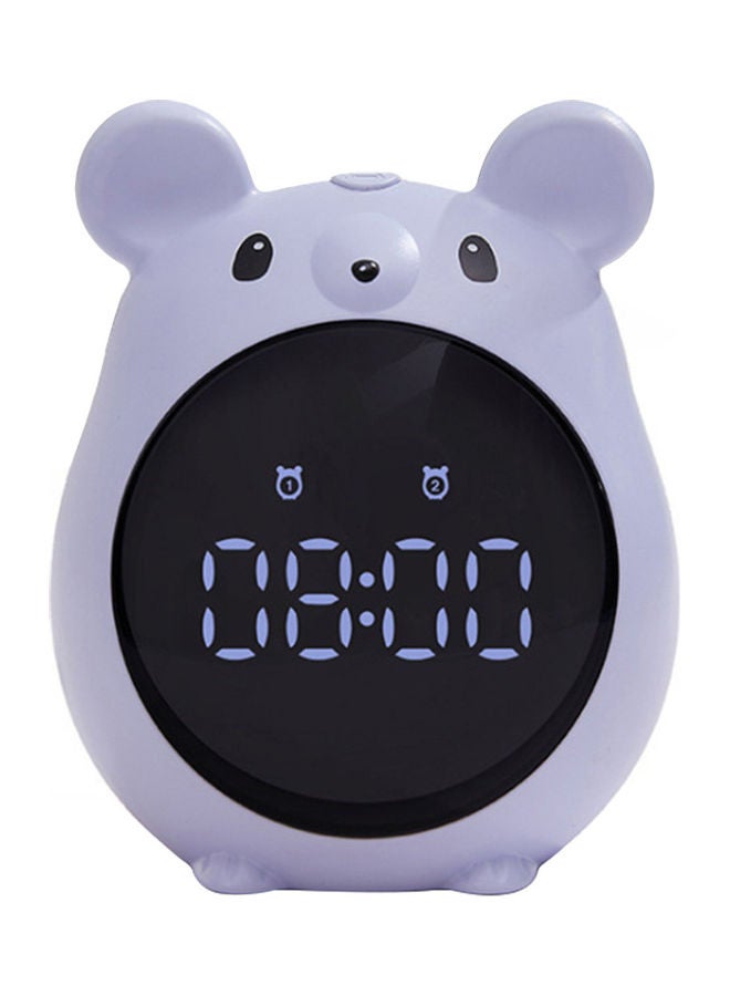 Cartoon Alarm Clock Blue 10.8x9x7.5cm  - Image 1