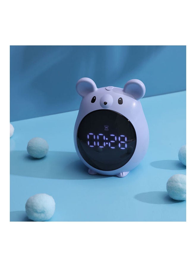 Cartoon Alarm Clock Blue 10.8x9x7.5cm  - Image 5