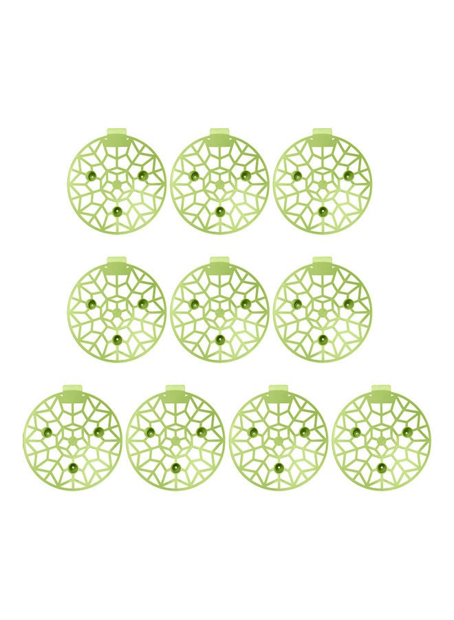 Generic 10-Piece Stable Hollow Melon Cradles Green  - Image 1