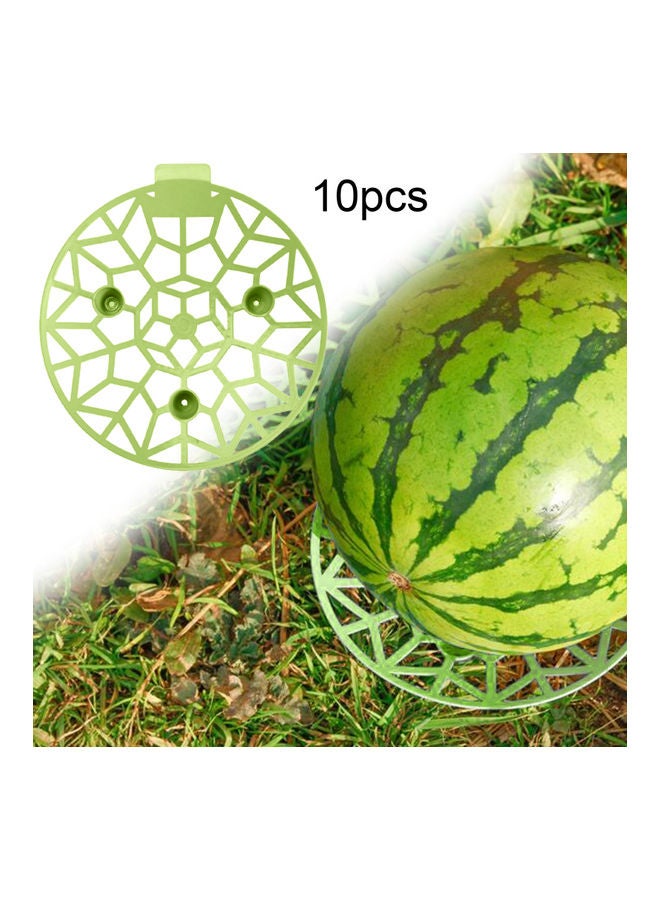 Generic 10-Piece Stable Hollow Melon Cradles Green  - Image 2