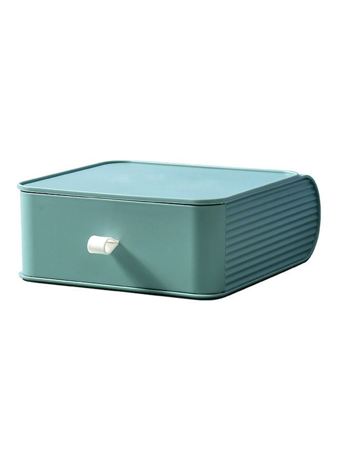 Generic Durable Space Saving Plastic Drawer Storage Cabinet Light Green  - Image 1