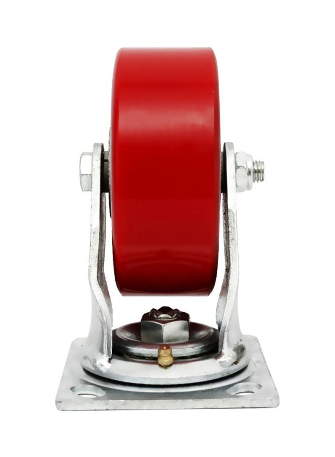 بي إم بي تولز عجلة محورية شديدة التحمل للضغط فضي / رمادي / أحمر 6بوصة - Image 3