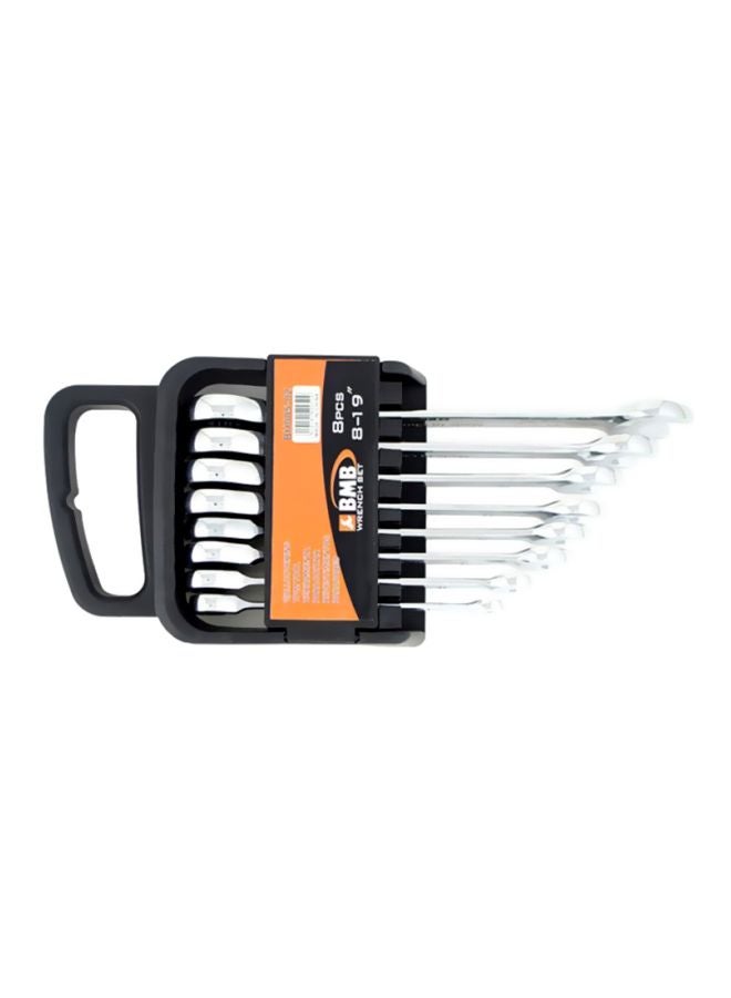 BMB tools 8-Piece Gear Wrench Set Silver 19-Augmm - Image 3