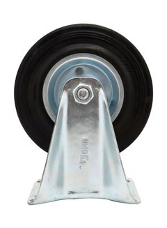 BMB tools Industrial Caster Fixed Wheel Black/Silver 100mm  - Image 1