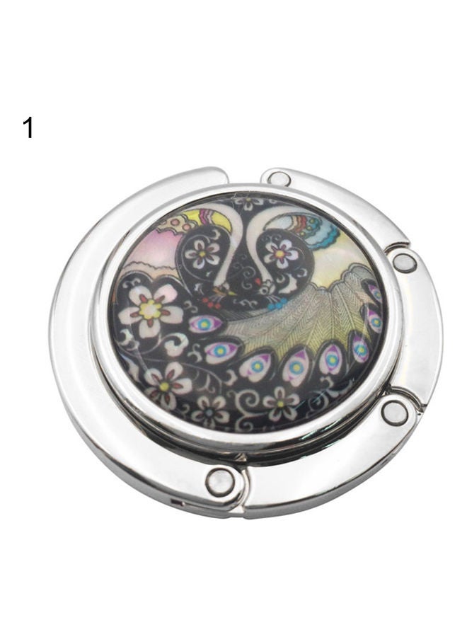 Folding Handbag Holder Silver  - Image 1