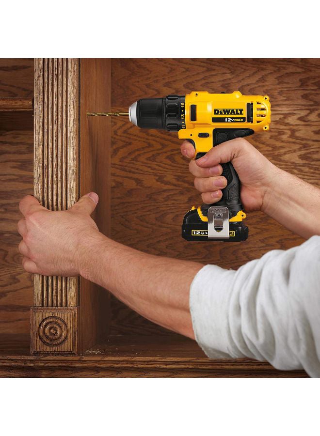 DEWALT - Handheld Cordless Drill Driver Tool Set 180W Yellow/Black - Image 1